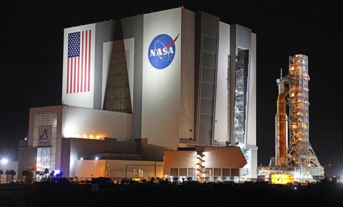 NASA Moon rocket launch delayed again, this time by storm