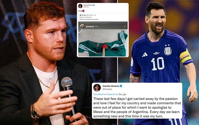 Alvarez sorry over Messi World Cup jersey rant
