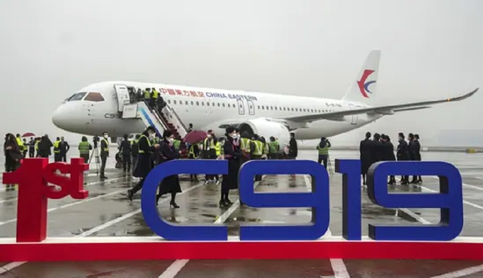 China makes first delivery of homegrown passenger jet