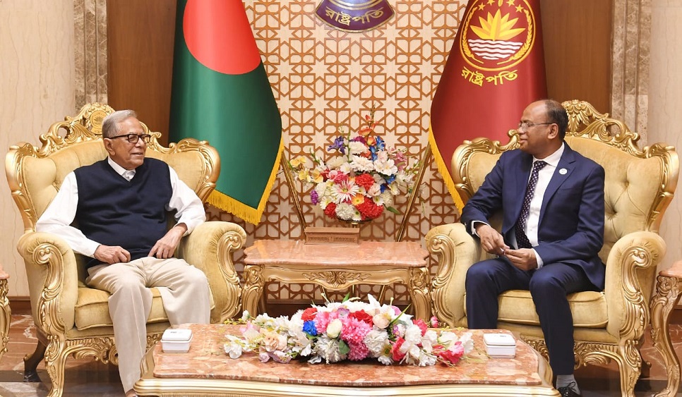 PMO's Principal Secretary meets President Abdul Hamid

