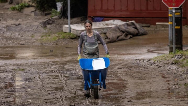 Drought, fire, flood: natural disasters test California town