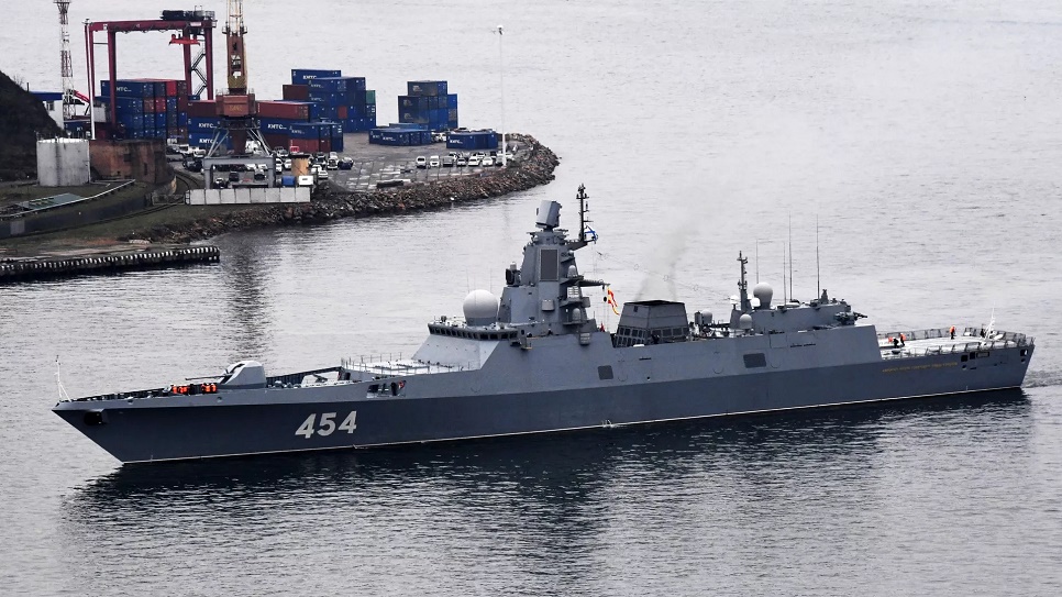 Russian Frigate Admiral Gorshkov Test-Fires Zircon Missile in Atlantic