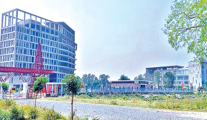 Work on Bangabandhu hi-tech park in Rajshahi almost complete