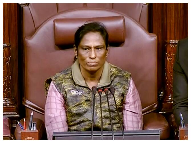 PT Usha chairs Rajya Sabha proceedings, hopes to 'create milestones'