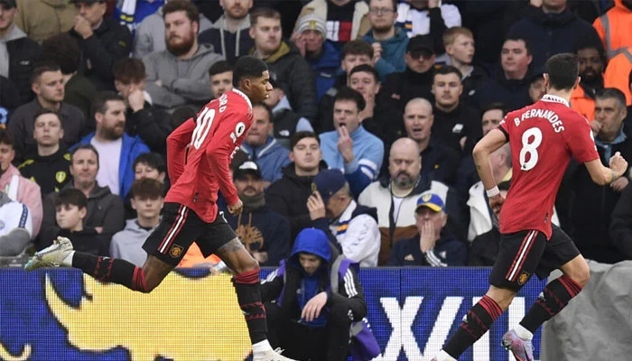 Rashford strikes again as Man Utd late show sinks Leeds
