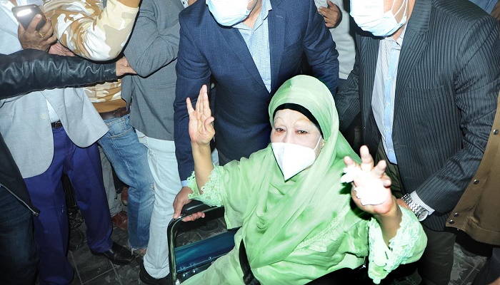 Khaleda Zia to be taken to hospital this afternoon