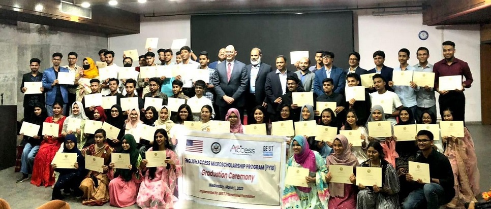 Graduation programme of English Access Microscholarship held