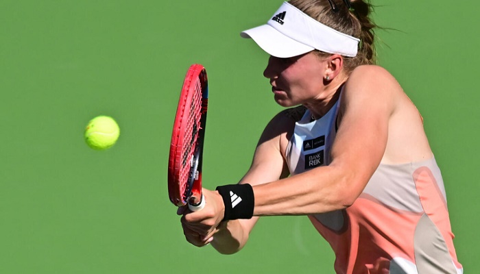 Wimbledon champion Rybakina advances at Indian Wells, Fritz breezes