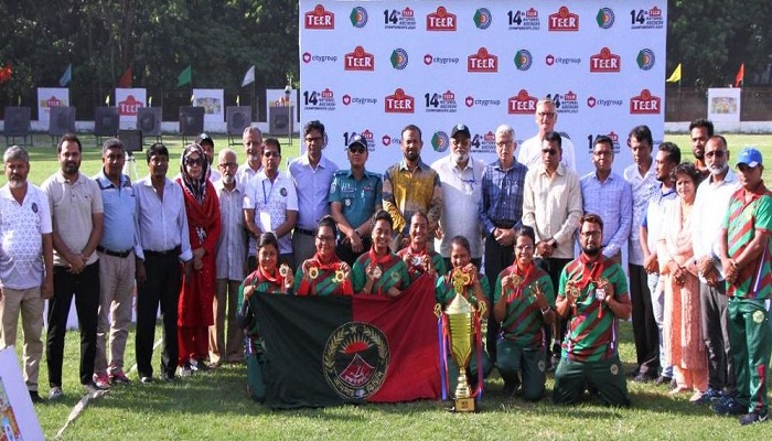 Ruman wins gold in National Archery Championship