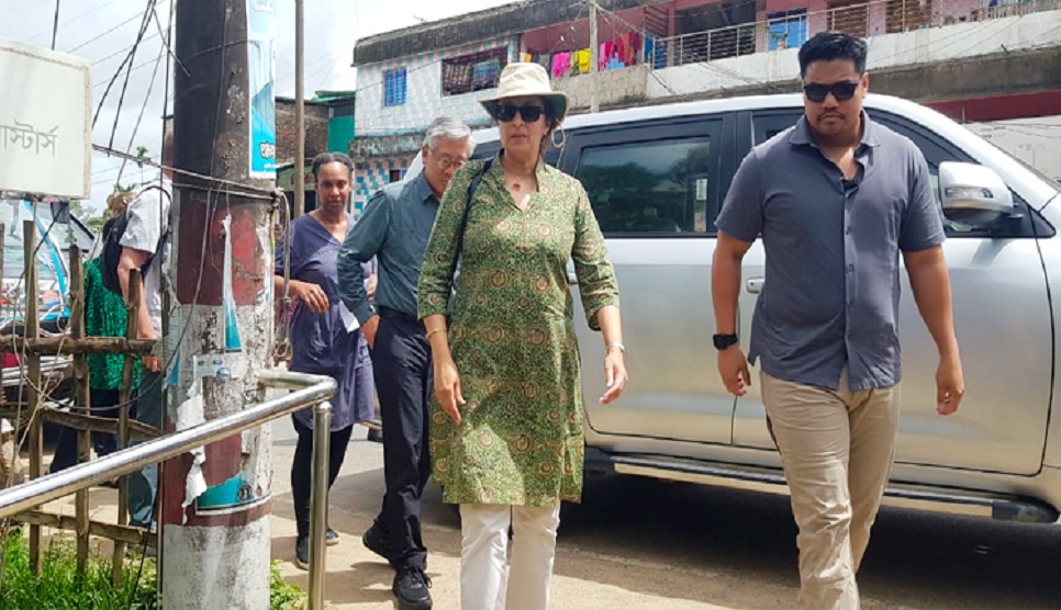 US delegation visits Rohingya camp in Cox’s Bazar