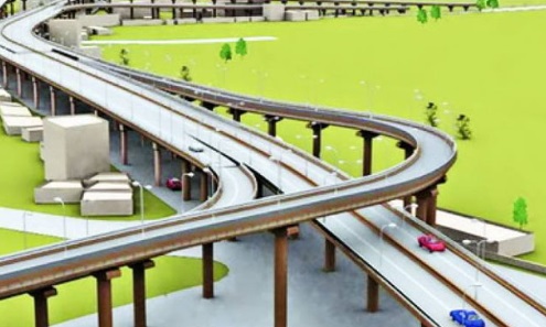 Dhaka Elevated Expressway’s airport to Farmgate section to be opened by PM Sept 2