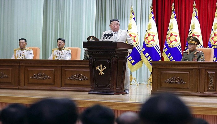 Kim calls for boosting North Korea's navy