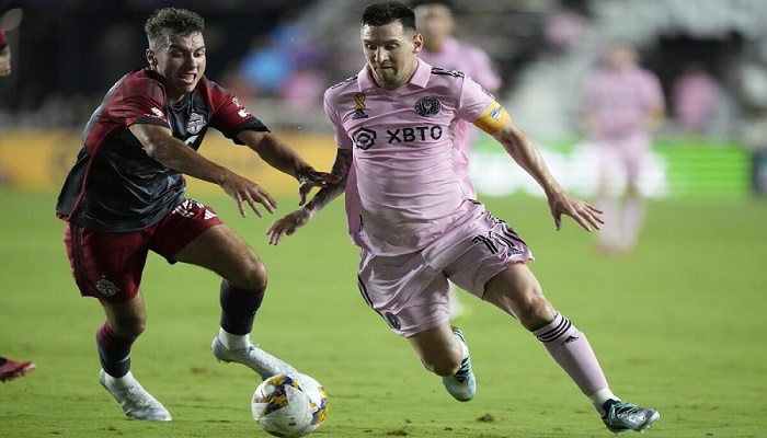 Despite Messi early exit, Miami put four past Toronto
