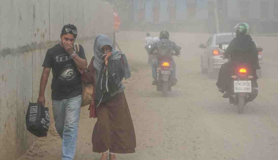 Air quality 'moderate' this morning
