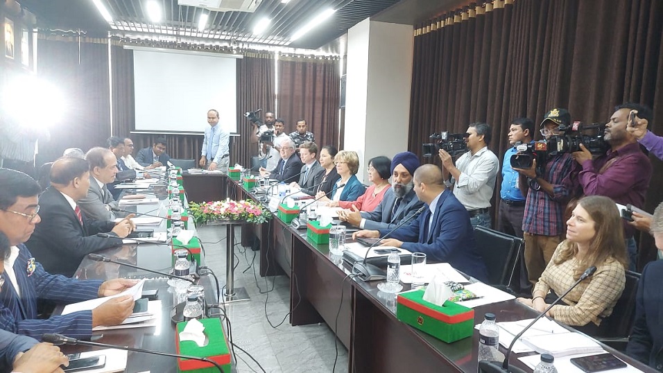 Engage in open dialogue on key issues: US pre-election delegation