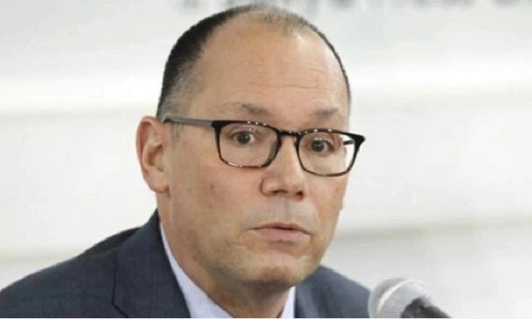 Peter Haas avoids media after meeting with Foreign Secretary