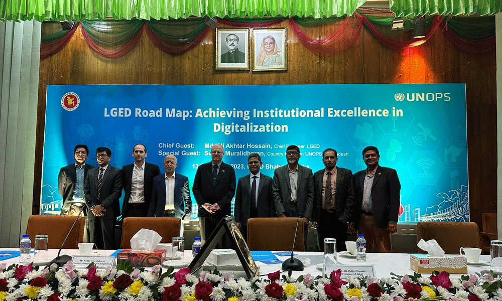 UNOPS and LGED Join Hands to achieve institutional excellence in ...
