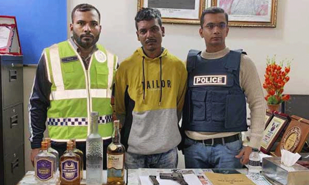 Gazi’s supporter arrested with pistol, drugs