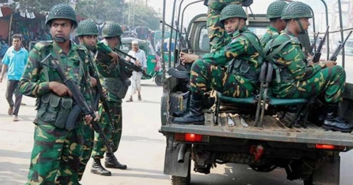 Armed forces to be deployed from Wednesday