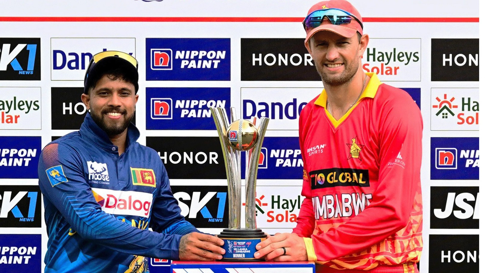 Sri Lanka win toss, bat in Zimbabwe ODI series opener