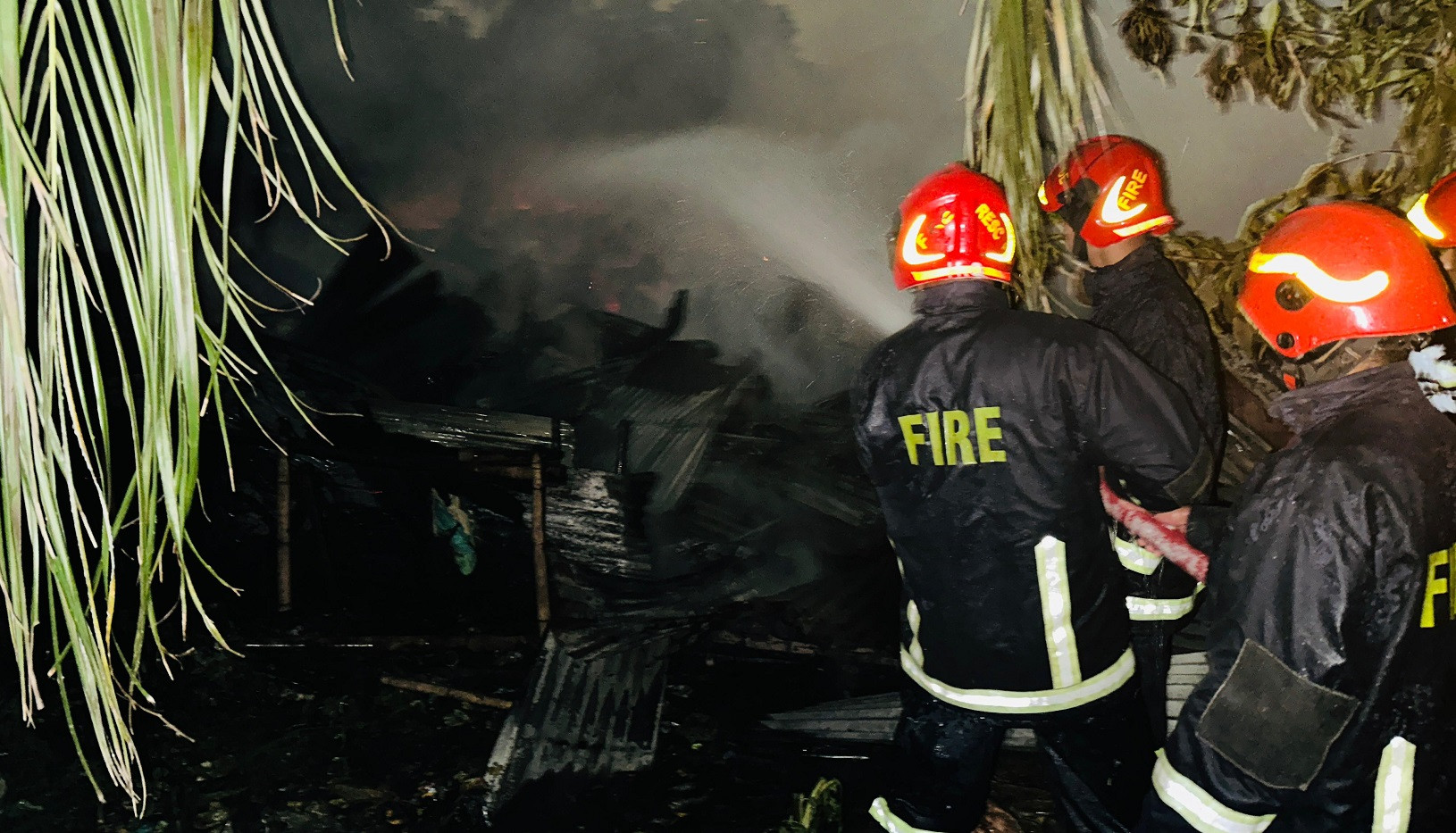 Karwan Bazar slum fire: Firefighters recover 2 burnt bodies