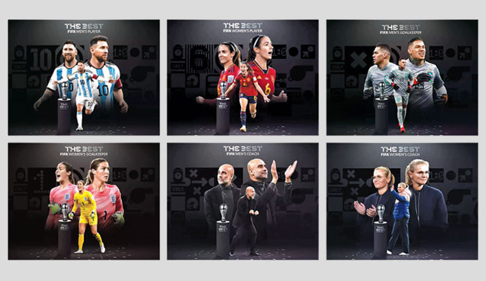 Messi, Bonmati scoop awards for FIFA’s best in 2023