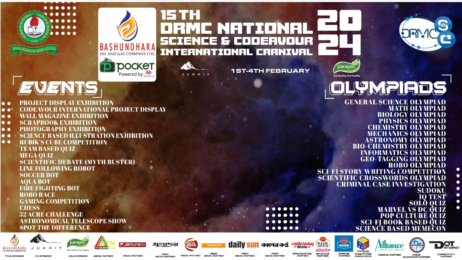 First international science fair to start at DRMC tomorrow