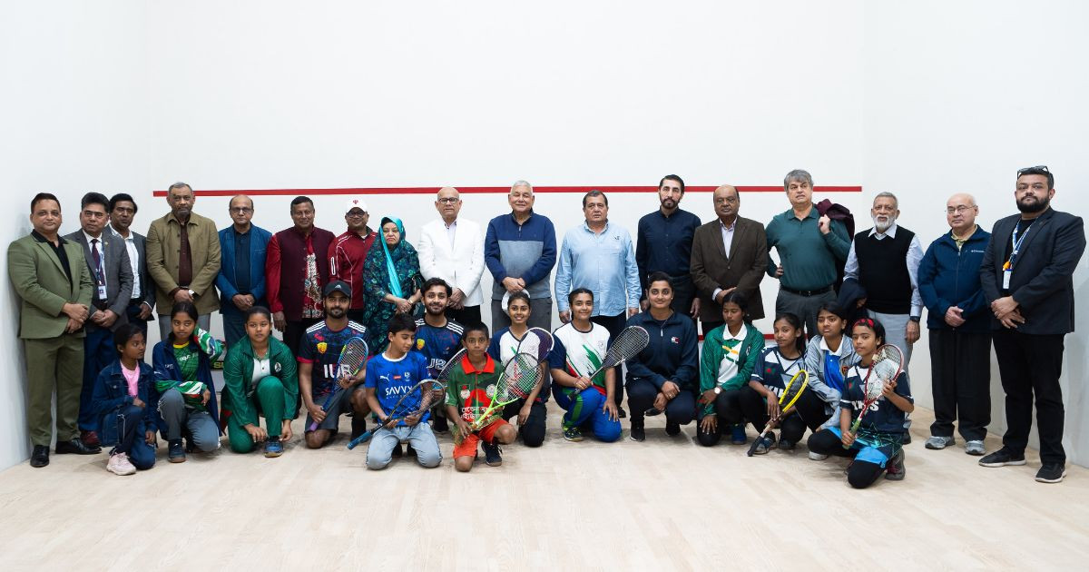 IUB inaugurates squash court and swimming pool