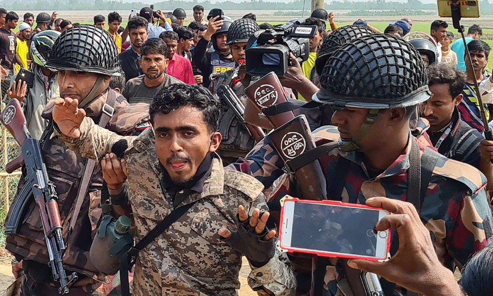 Tension mounts along Myanmar border