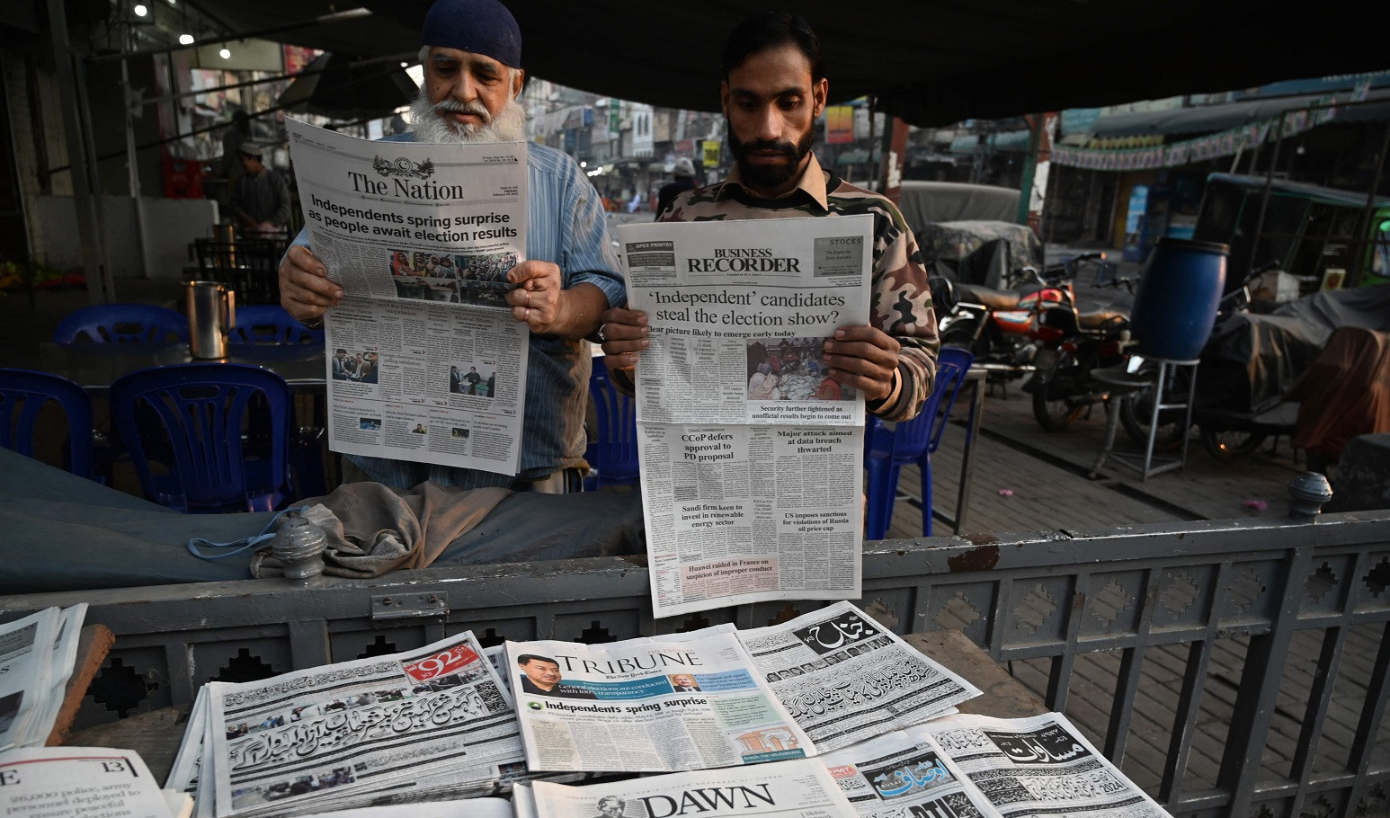 Jailed ex-PM Khan's allies outperform in Pakistan poll: local TV