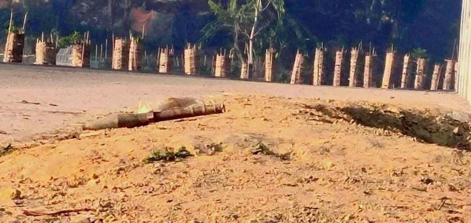 Another unexploded mortar shell recovered in Bandarban's Ghumdhum