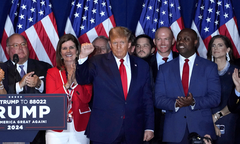 Trump coasts to another victory in race for Republican nomination