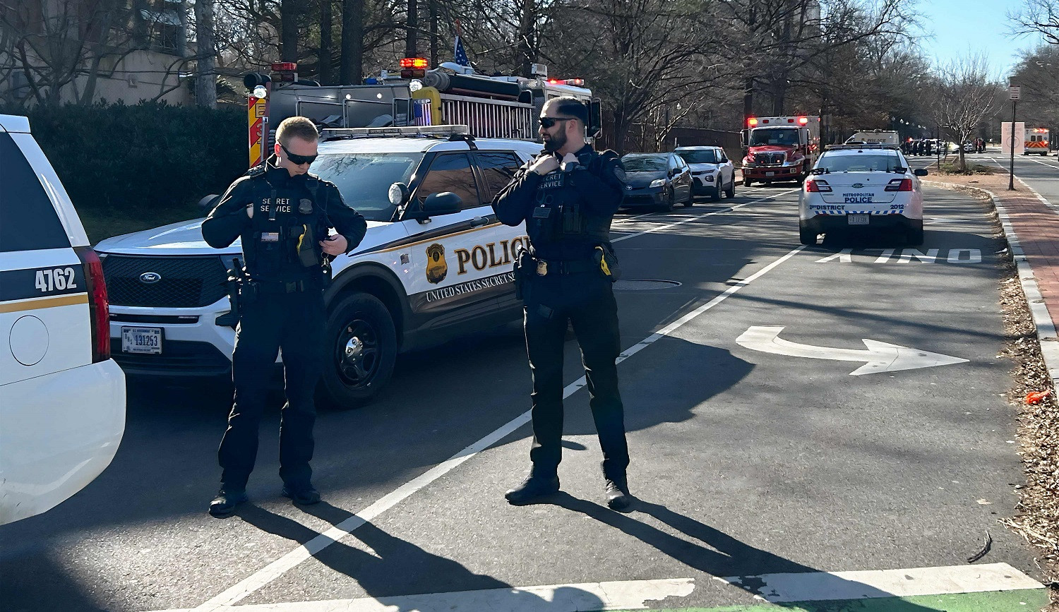 US airman sets himself on fire chanting 'Free Palestine' in Washington