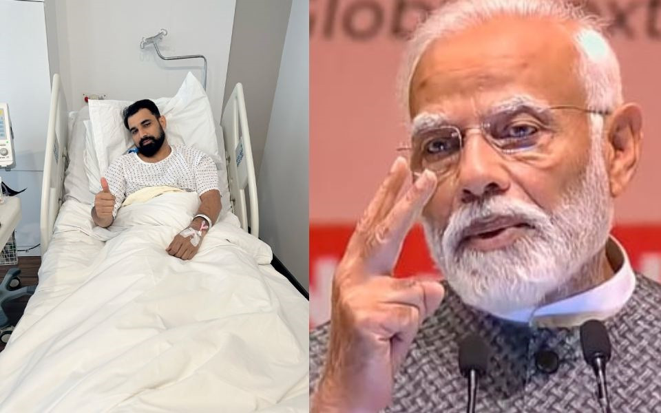 Mohd Shami undergoes surgery, PM wishes him speedy recovery
