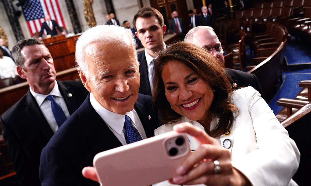 Bashing Trump, Biden vows 'I will not bow down' to Russia