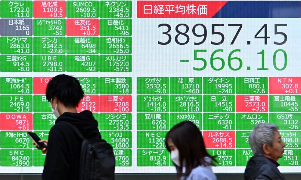 Stocks hit by Iran's Israel strike, hopes for containment stem losses