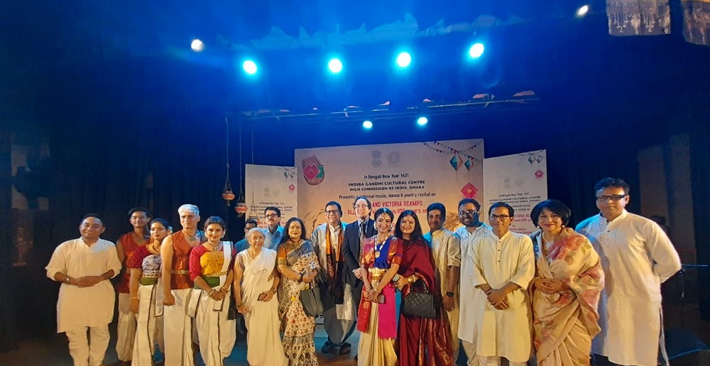 An evening for reminiscing Tagore, Victoria Ocampo