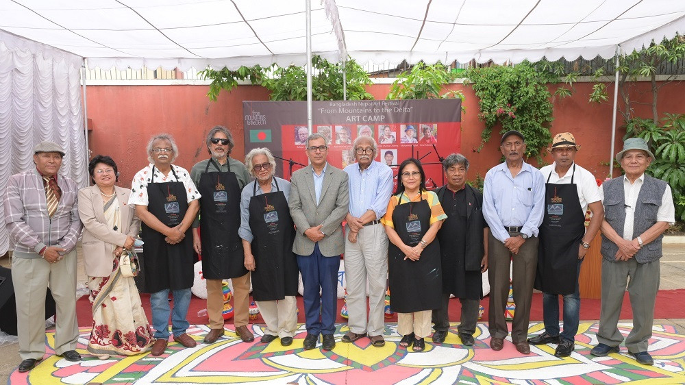 Bangladesh embassy hosts art camp in Kathmandu