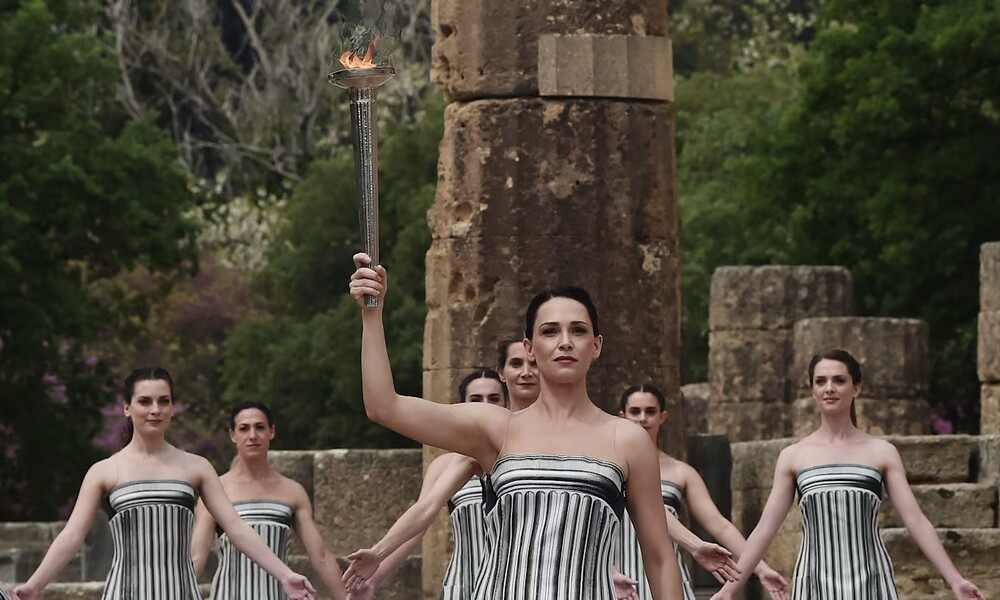 Paris Olympic flame begins relay across France