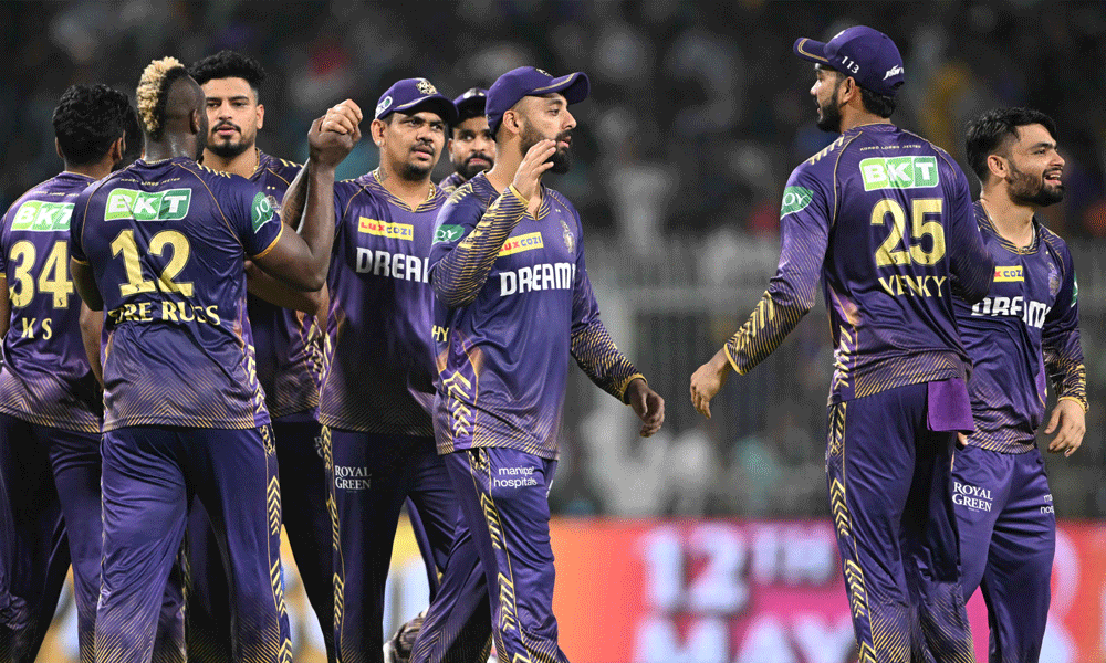 KKR book IPL play-off berth