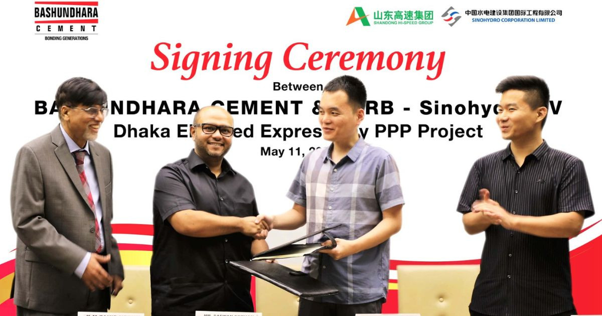 Bashundhara to supply cement for extended expressway construction