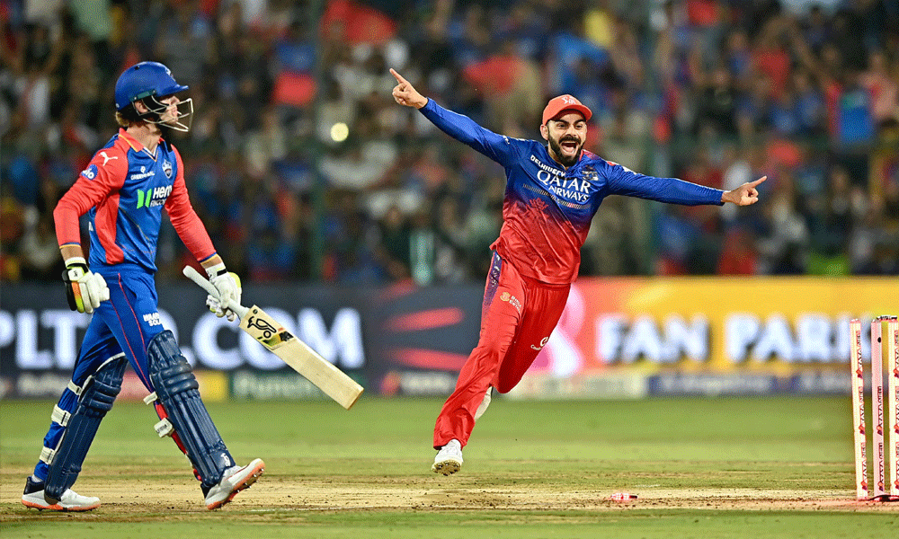 Five wins in row:  Bengaluru keep IPL play-off hopes alive