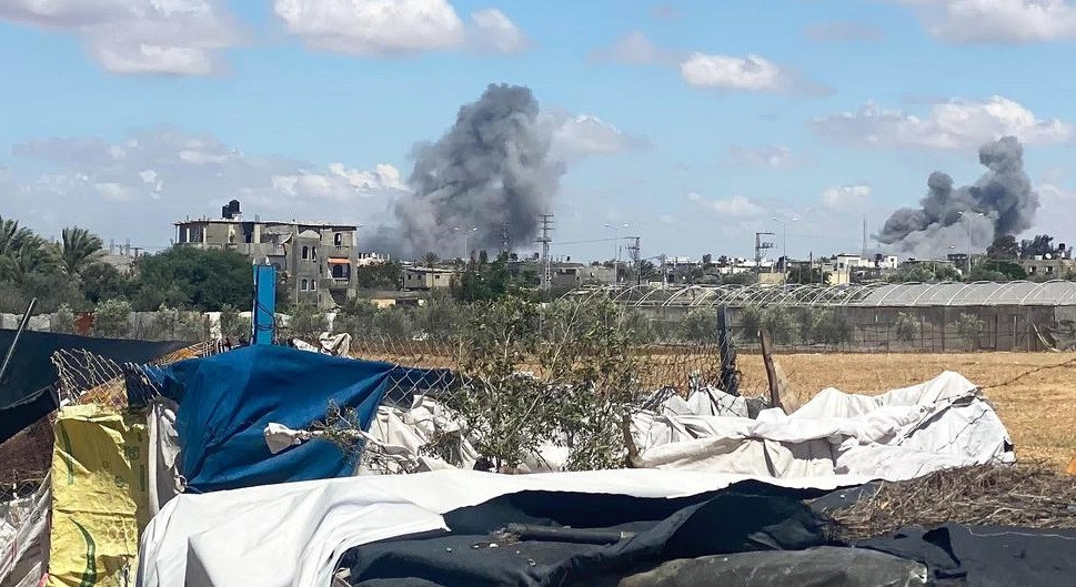 450,000 Gazans now uprooted from Rafah as Israeli bombardment continues