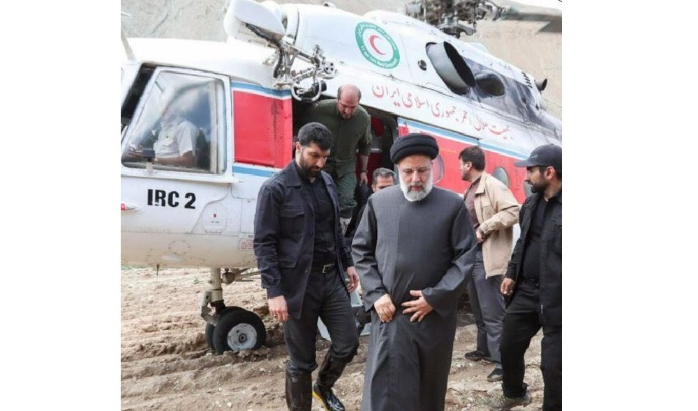 Crash reported for helicopter carrying Iran President Raisi in country’s northwest
