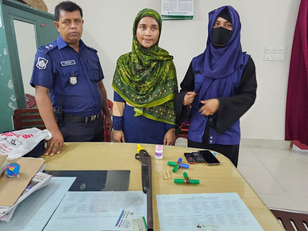 Woman held with drugs in Zajira