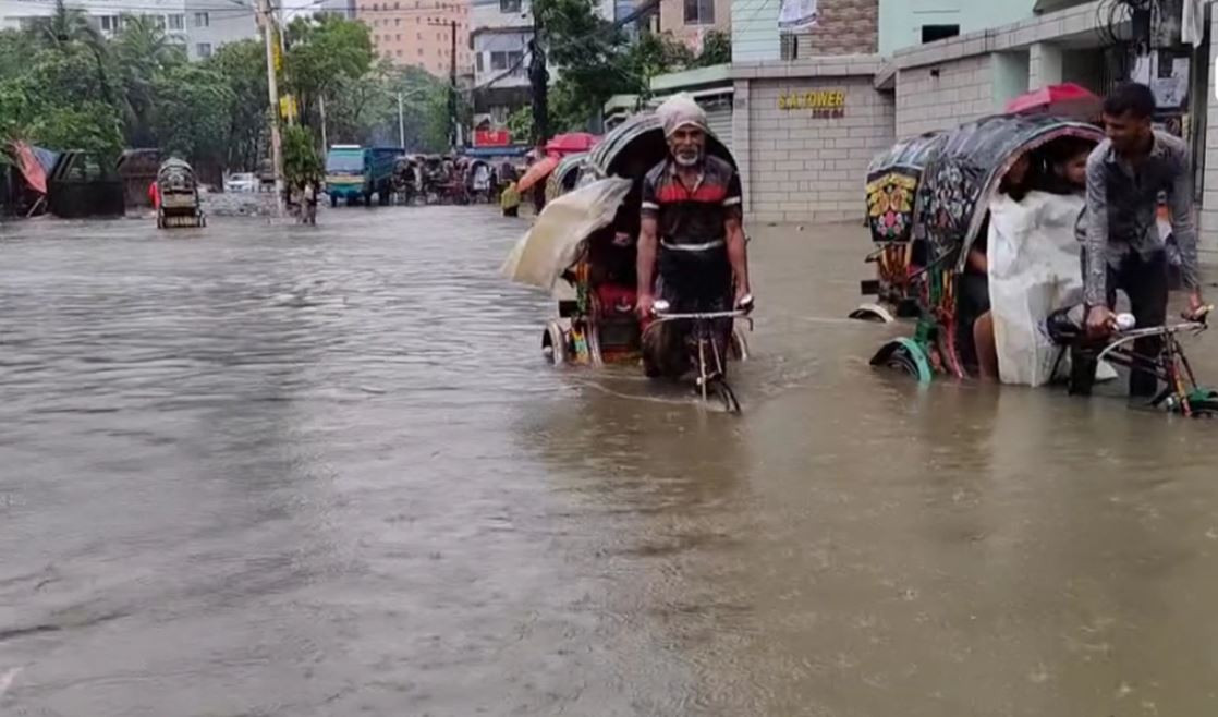 One killed in wall collapse; waterlogging inundates low-lying areas