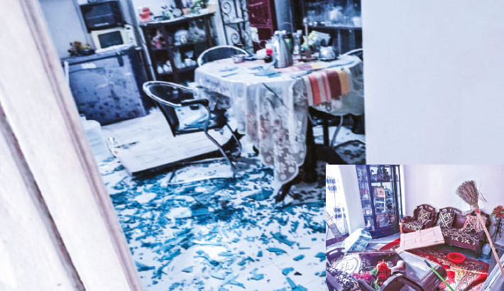 Man killed, woman hurt in explosion