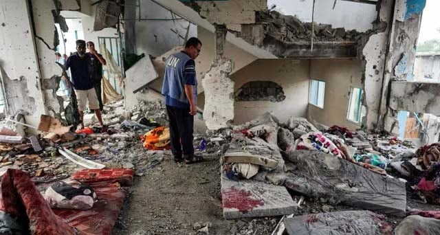 UNRWA chief says Israel hit Gaza school 'without prior warning'