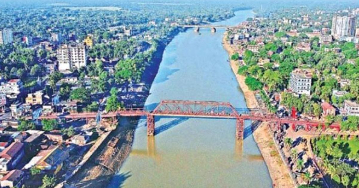 Dredging of River Surma halts for dispute over sand dumping spot