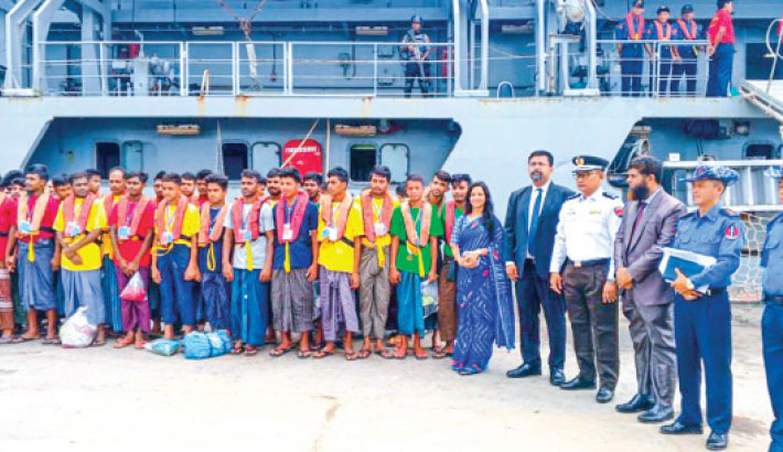 Embassy successfully pursued return of 45 Bangladeshi nationals from Myanmar